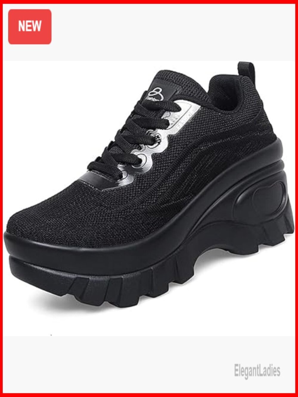Women's Platform Sneakers Orthopedic Wedge Walking Shoes Lug Sole